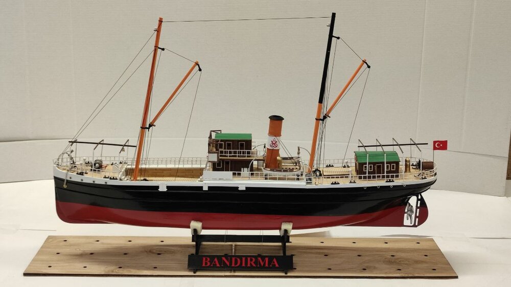 Panderma Frachter 1:87 Holzbausatz